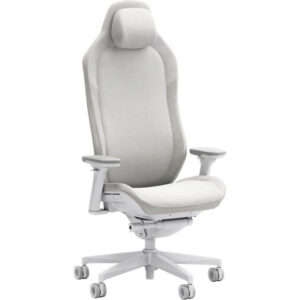 silla gaming fractal design refine fabric gris claro