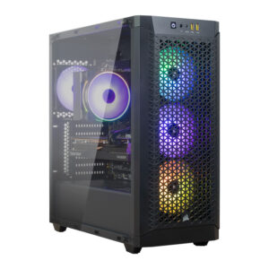 coolpc icue corsair ryzen 5 7600x / radeon rx 9060 xt 16gb / 32gb ddr5 / nvme 1tb / w11